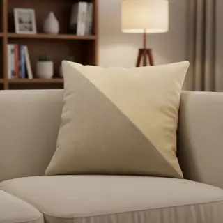 Imitație de piele întoarsă ALASKA sable/beige