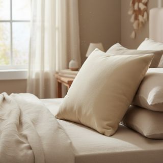 Imitație de piele întoarsă ALASKA sable/beige