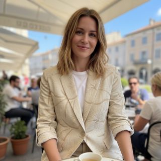 Viscoză cu in Desert flowers design C