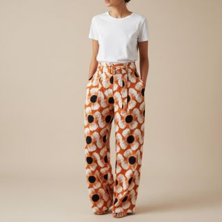 Viscoză cu in Waxflower design A digital print