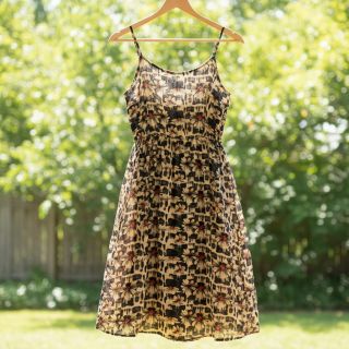 Viscoză cu in Daisy design B digital print