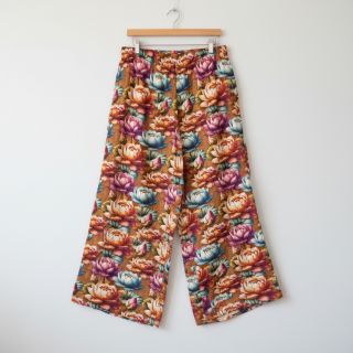 Viscoză cu in Marigold design C digital print