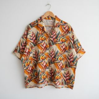 Viscoză cu in Marigold design A digital print