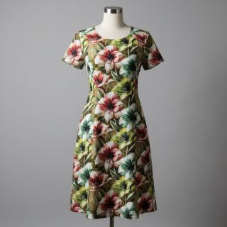 Viscoză cu in Azalea design C digital print