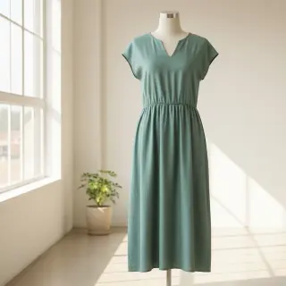 Viscoză cu in PREMIUM dark old green