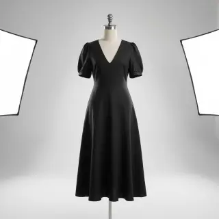 Viscoză cu in PREMIUM black