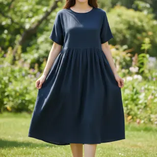 Viscoză cu in CRINCLE navy