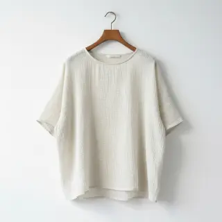 Viscoză cu in CRINCLE off white