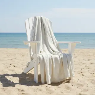 Viscoză cu in CRINCLE off white