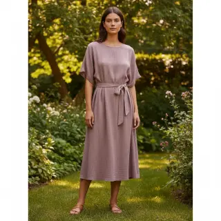 Viscoză cu in CRINCLE old blush