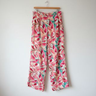 Viscoză SATIN Giselle red digital print