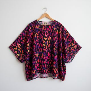 Viscoză RADIANCE Animal skin black digital print