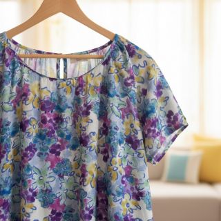 Viscoză RADIANCE Flower Horas digital print