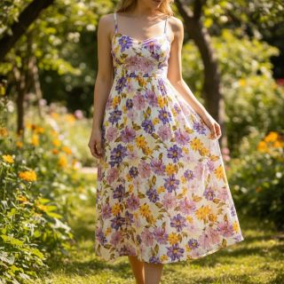 Viscoză RADIANCE Flower Inay digital print