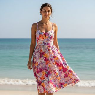 Viscoză RADIANCE Gracia flowers digital print