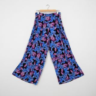 Viscoză RADIANCE Anabella leaves black digital print