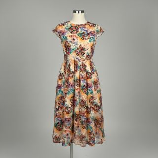 Viscoză RAYON POPLIN Feathers design D digital print