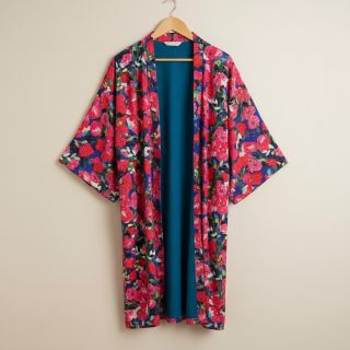 Viscoză LUREX Pink flowers digital print