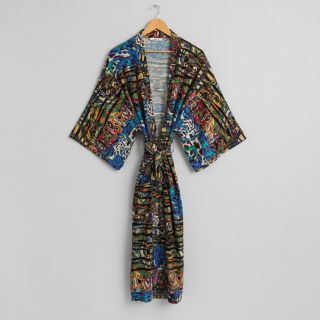 Viscoză Dimulti blue digital print