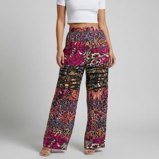 Viscoză Dimulti red digital print