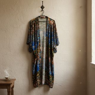 Viscoză Dimulti dark blue digital print