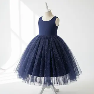 Tul pentru TUTU ROYAL MULTI FOIL navy