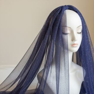 Tul pentru TUTU ROYAL MULTI FOIL navy