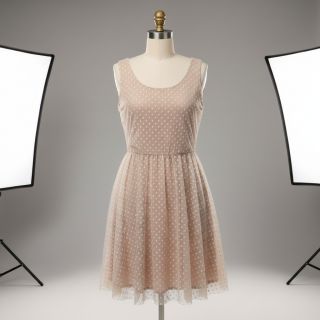 Tul pentru TUTU SPOT light salmon