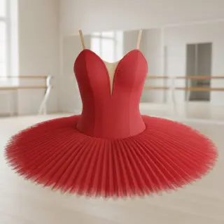 Tul pentru TUTU red 160 cm