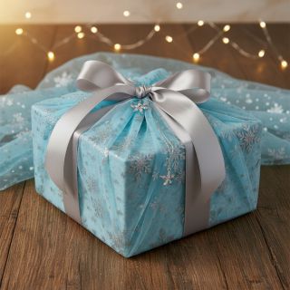 Tul pentru TUTU Crystal aqua