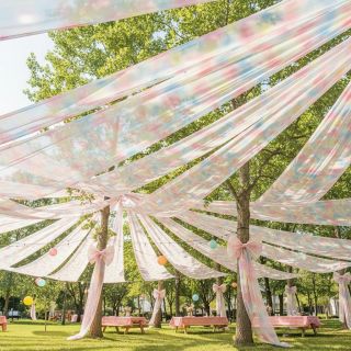 Tul pentru TUTU Rainbow design H