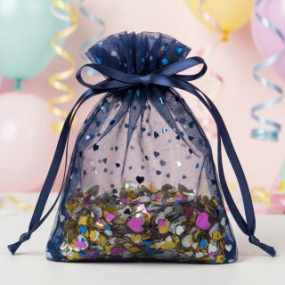 Tul pentru TUTU ROYAL Hearts navy