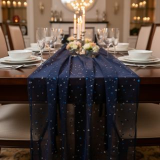 Tul pentru TUTU ROYAL Hearts navy