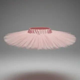 Tul pentru TUTU ROYAL SPARKLE old rose gold