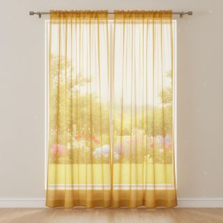 Tul pentru TUTU ochre 160 cm