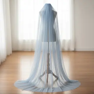 Tul pentru TUTU baby blue 160 cm