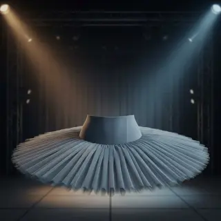 Tul pentru TUTU old blue 160 cm