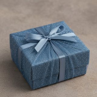 Tul pentru TUTU ROYAL SPARKLE jeans silver