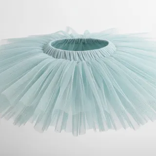 Tul pentru TUTU ROYAL SPARKLE light blue gold