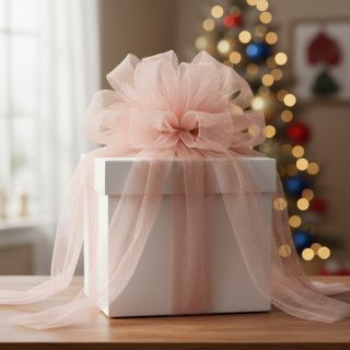 Tul pentru TUTU ROYAL SPARKLE rose gold