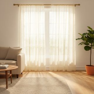 Tul pentru TUTU DOT ecru