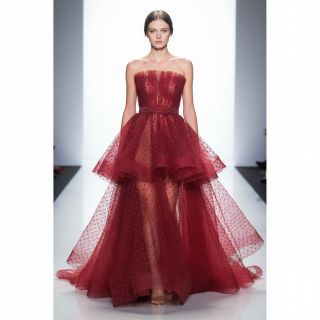 Tul pentru TUTU SPOT bordeaux