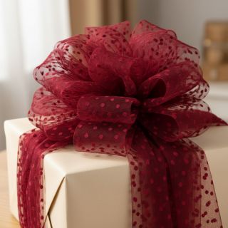 Tul pentru TUTU SPOT bordeaux