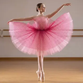 Tul pentru TUTU SPOT dark fuchsia