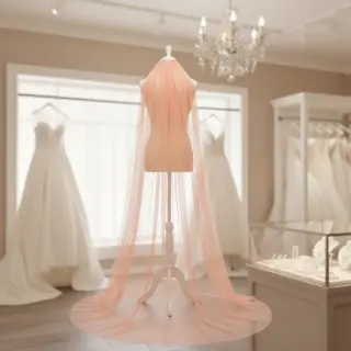 Tul pentru TUTU apricot 160 cm