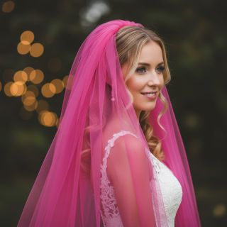 Tul pentru TUTU fuchsia 160 cm