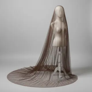 Tul pentru TUTU chocolate 160 cm