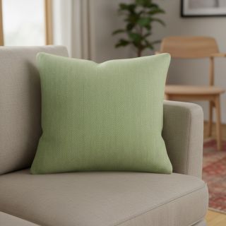 In cu bumbac Fishbone lime