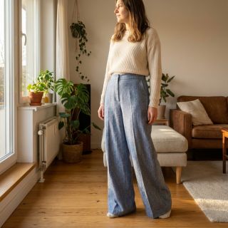 In cu bumbac Fishbone light jeans