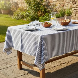 In cu bumbac  Lira big stripe jeans